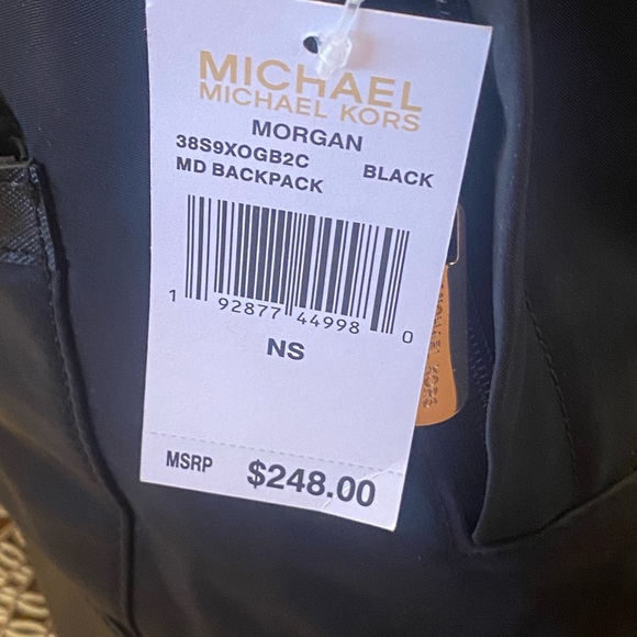 Michael Kors black backpack 🎒 - Picture 13 of 16
